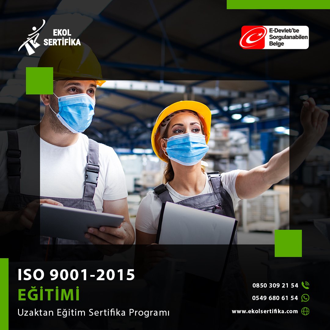 ISO 9001-2015 Güncellenmesi Eğitimi Sertifika Programı
