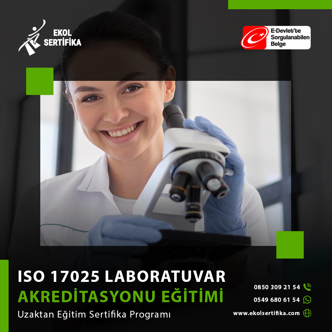 ISO 17025 Laboratuvar Akreditasyonu Eğitimi  Sertifika Programı